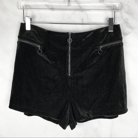 NWT Nordstrom Lush Corduroy Velvet Hi-Rise Shorts - Picture 1 of 8